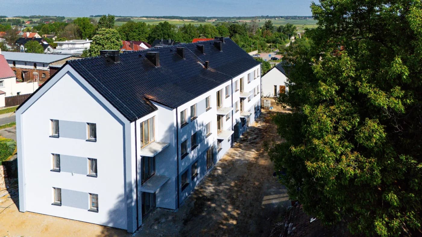 Budynek wielorodzinny w Chojnowie — ściany, stropy i balkony — Chojnów