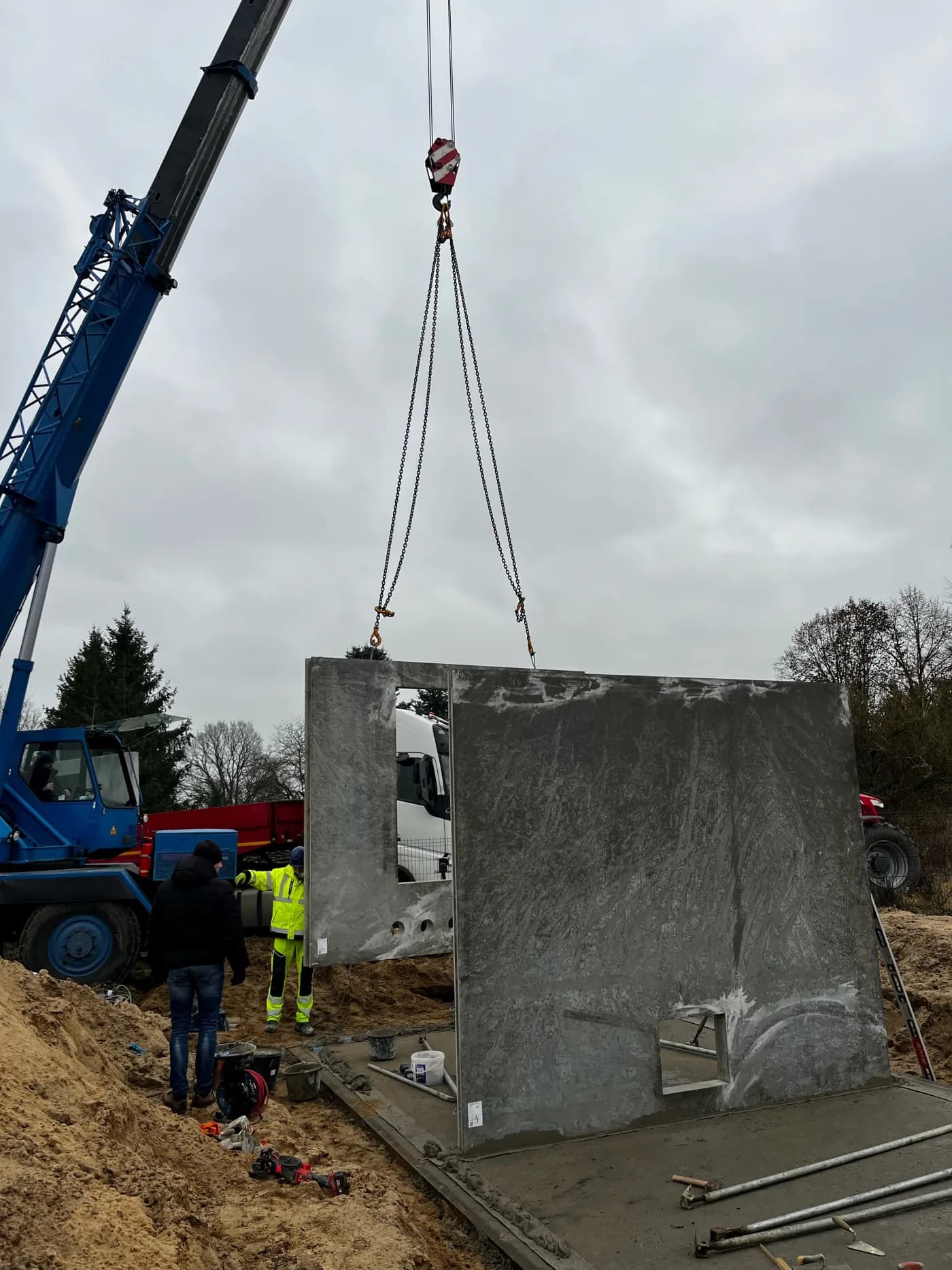 Prefabrykowana stacja transformatorowa pod Wałczem — Wałcz